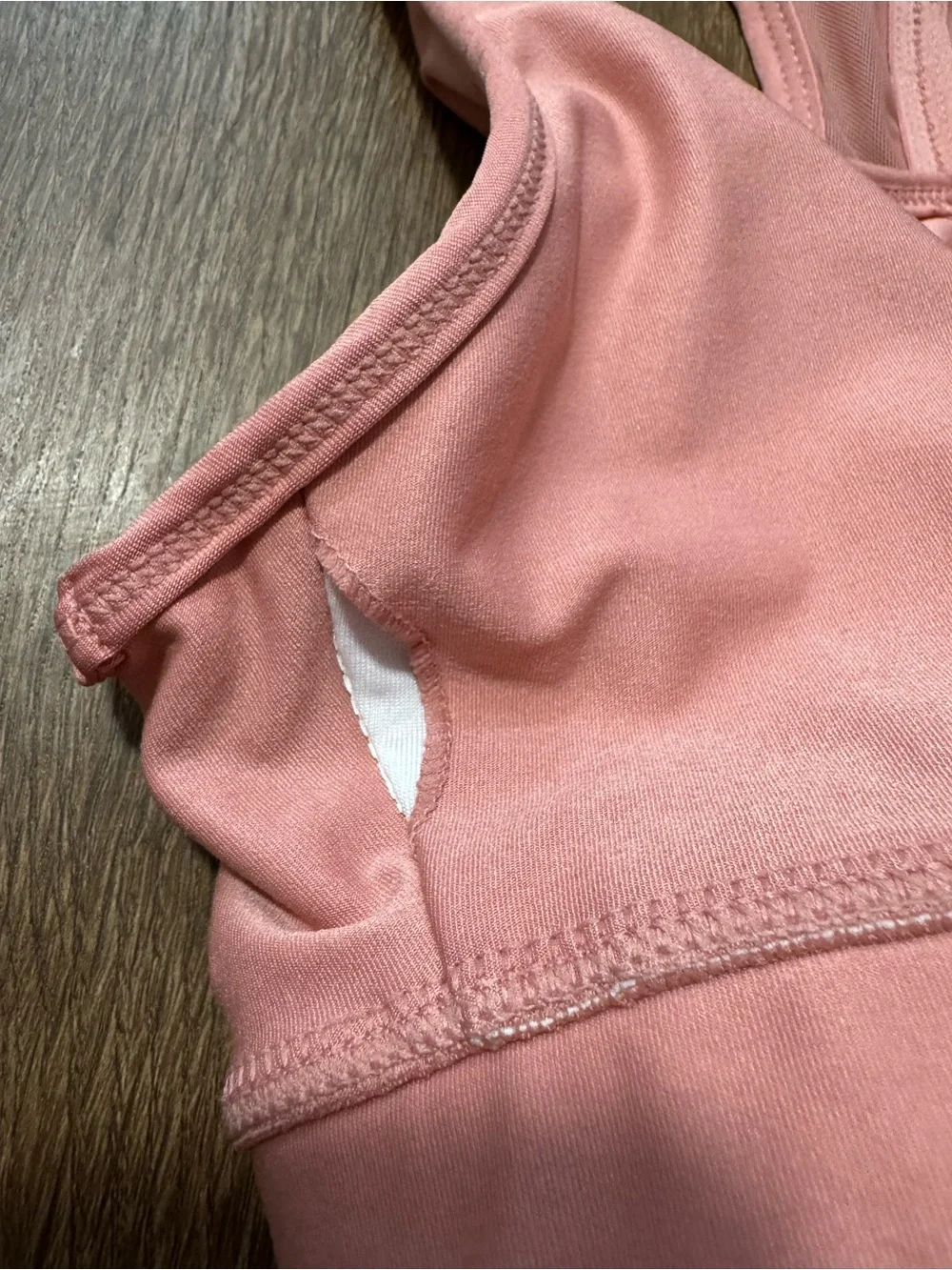 Jockey Sports Bra Front Zipper Pink Size Small